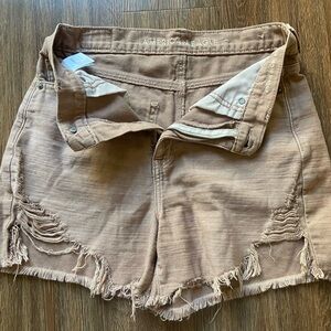 American Eagle highest rise mom shorts size 4